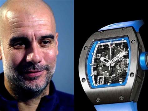 pep guardiola richard mille|Pep Guardiola watch collection.